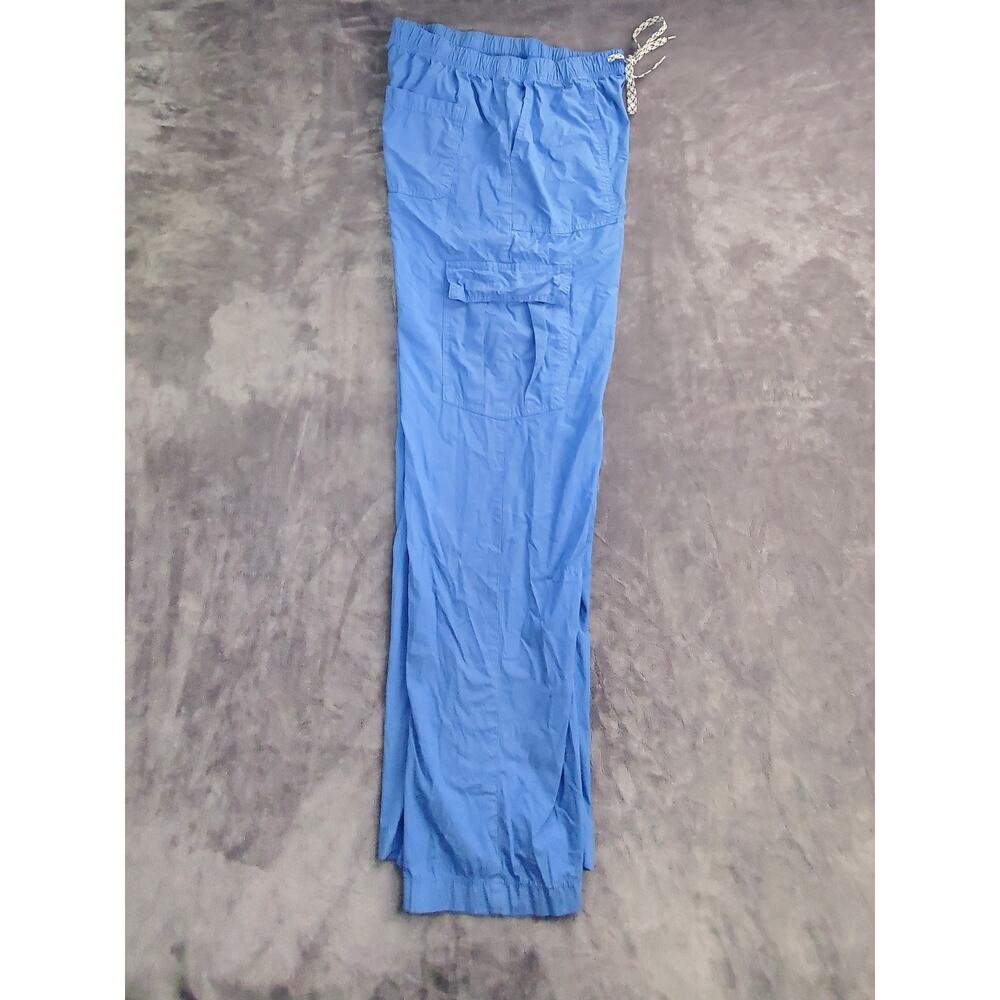 Aerie Pants Womens Sz S Blue Pull On Scrubs Medical Ladies Cotton Hospital C22-5 - Picture 8 of 10